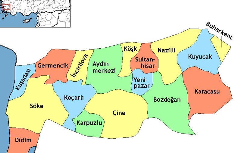 Karacasu Coğrafi Yapısı - Aphrodisias.org